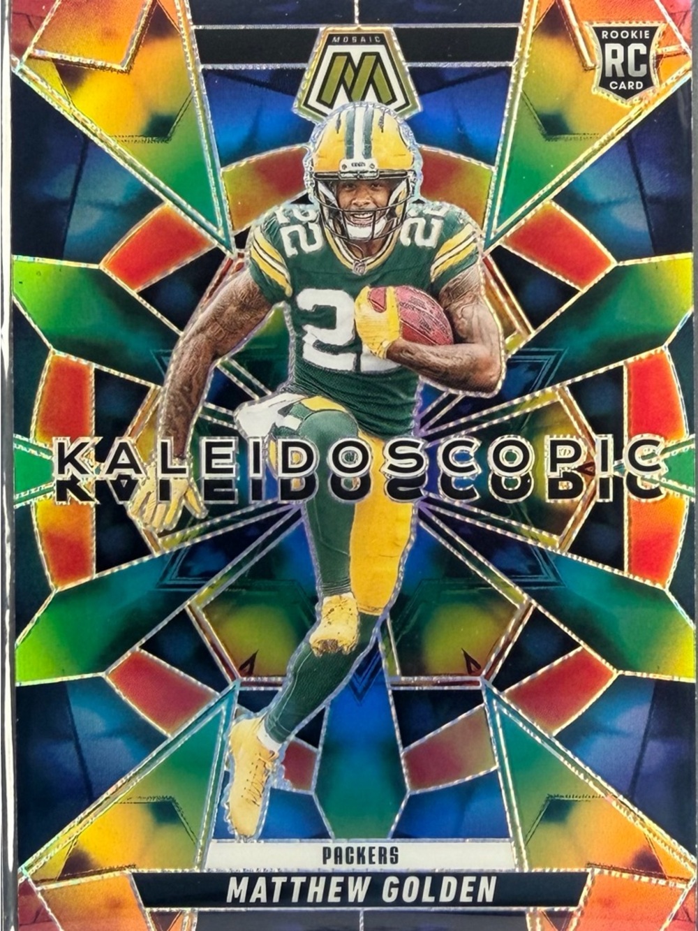 2025 Matthew Golden Mosaic Kaleidoscopic Case Hit Rookie Card